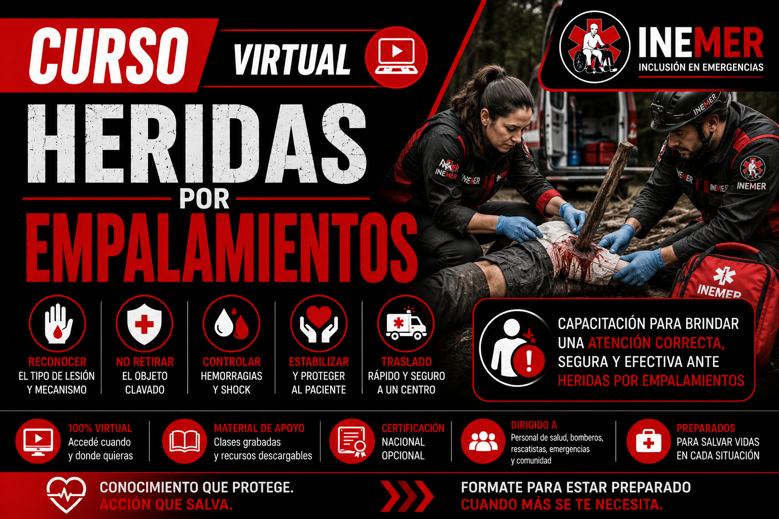 Heridas por Empalamientos: La Emergencia que Nadie Quiere Ver Pero Todos Deben Saber Manejar