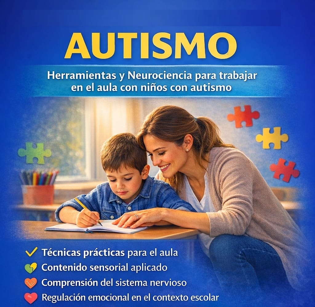 Autismo en el Aula: Herramientas y Neurociencia para Docentes que Quieren Hacer la Diferencia