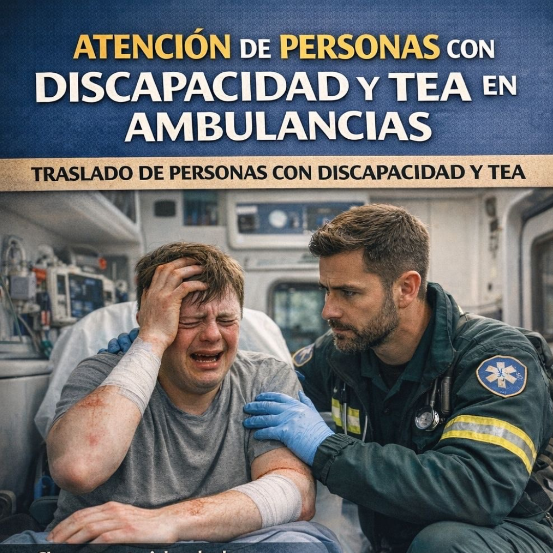 Traslado de Personas con Discapacidad y TEA en Ambulancias: El Protocolo que Todo Paramédico y Camillero Necesita Conocer