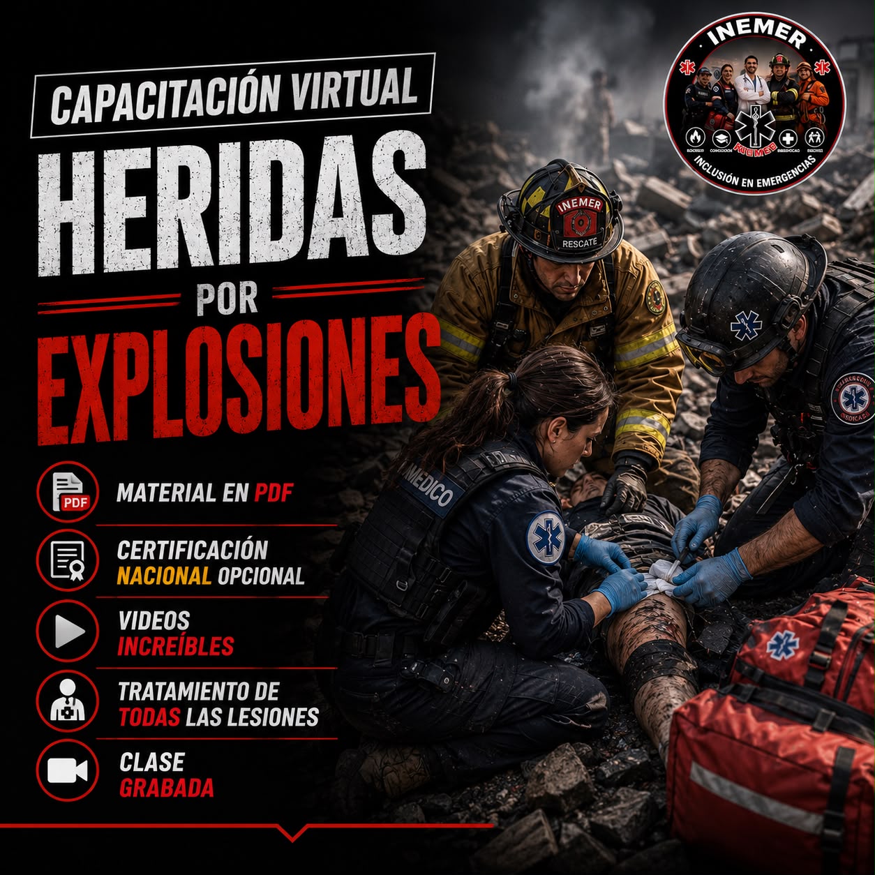 Heridas por Explosiones