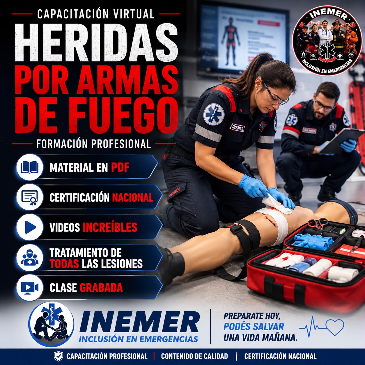 Heridas por Armas de Fuego