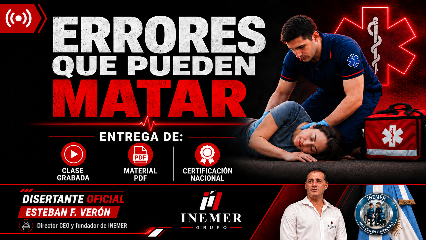 Errores que pueden matar: los primeros 10 minutos de una emergencia