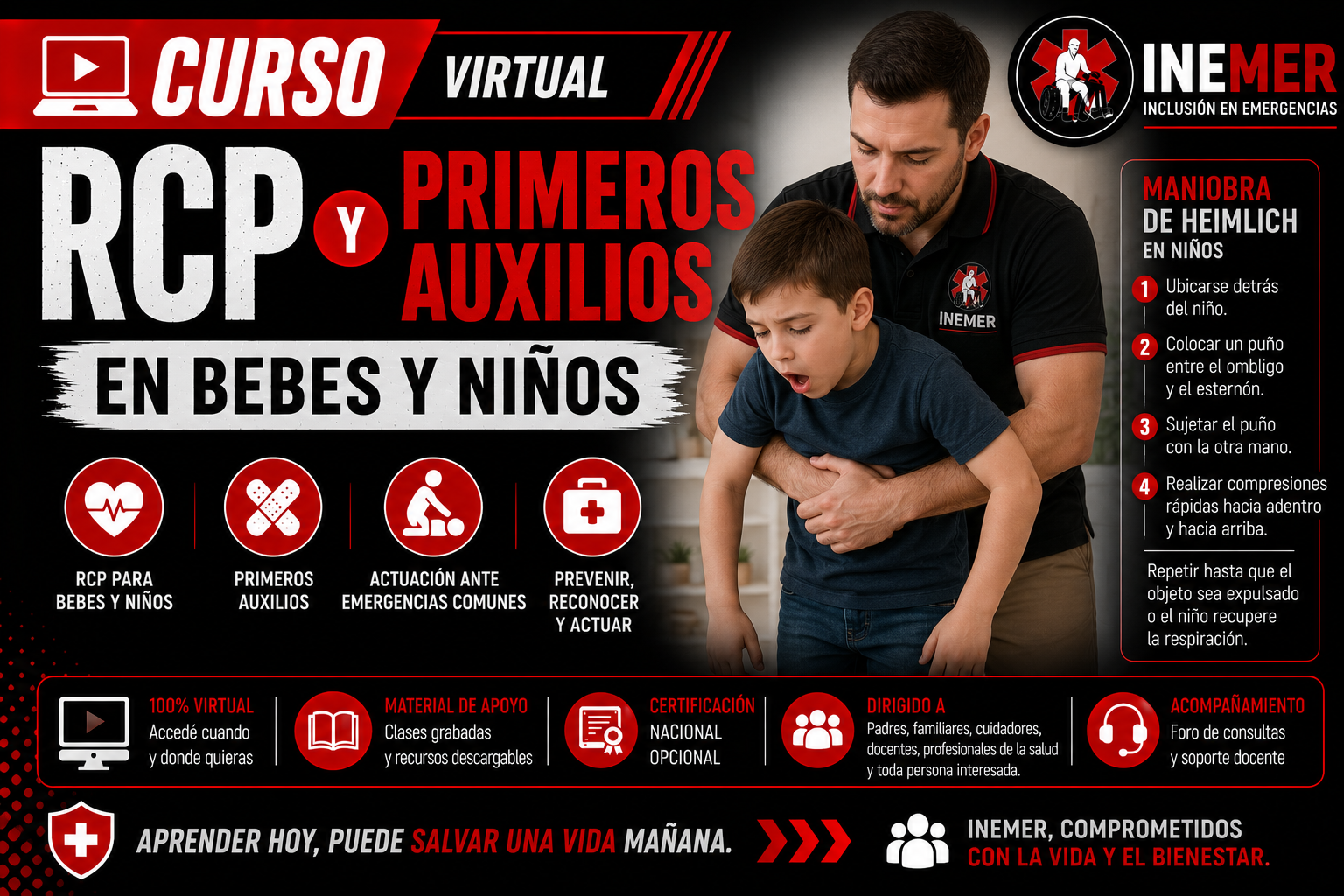 RCP y Primeros Auxilios en Bebés y Niños: La Capacitación que Todo Padre y Educador DEBE Hacer