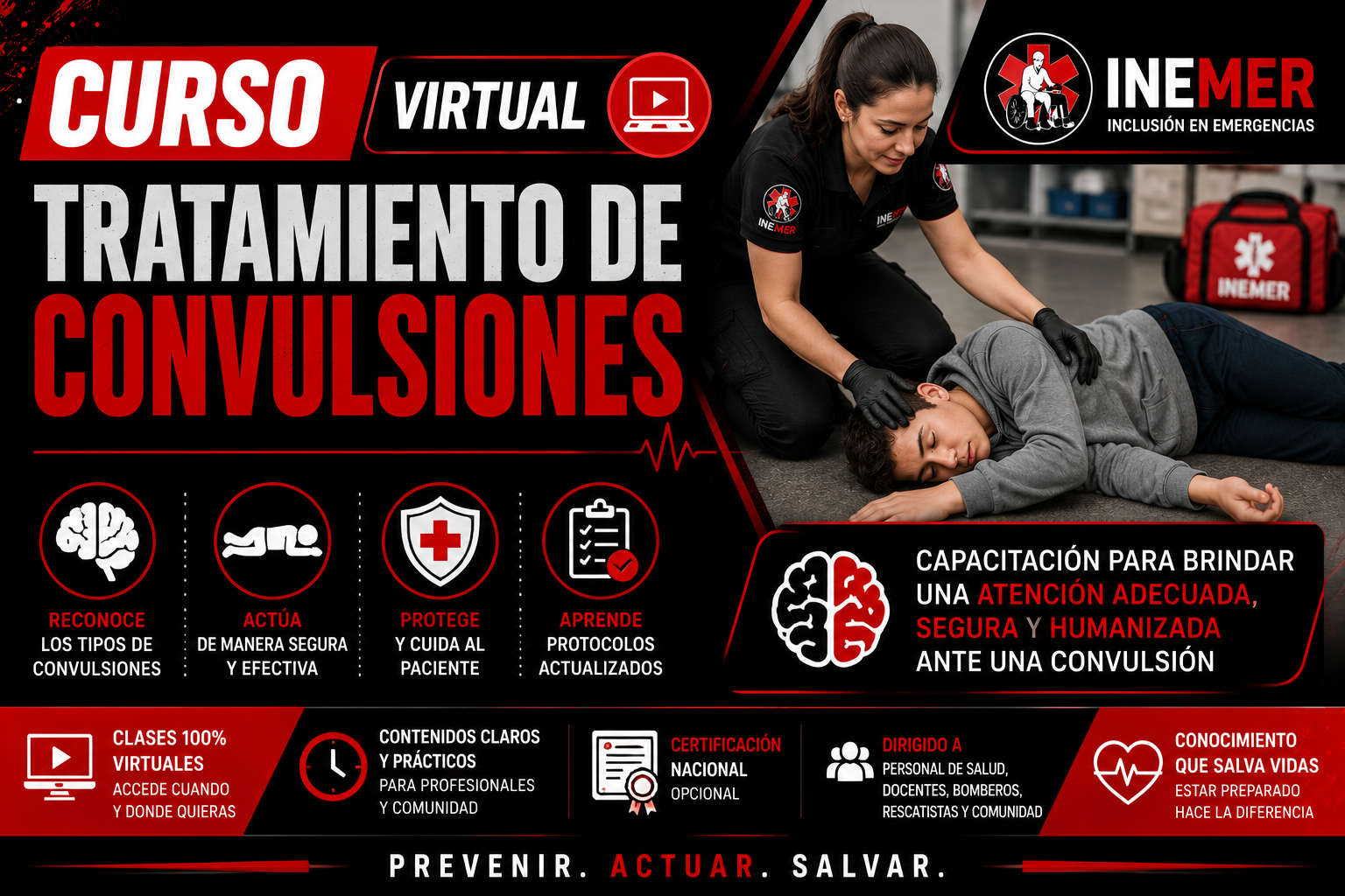 Tratamiento de Convulsiones: Aprendé a Actuar con Calma Cuando el Tiempo Corre