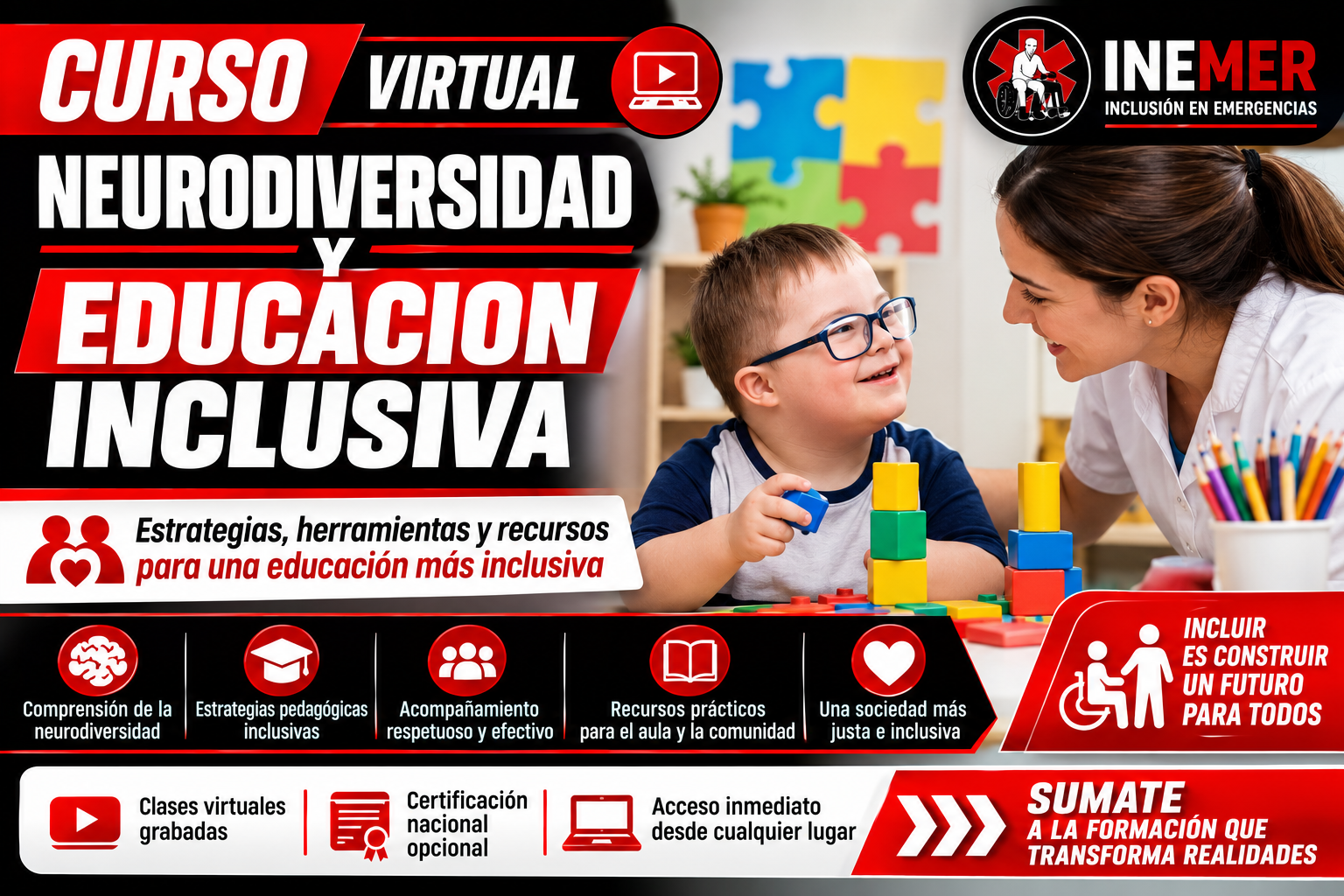 Neurodiversidad y Educación Inclusiva: El Curso que Todo Educador Necesita Hoy